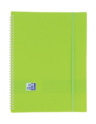 Oxford Live & Go Plastica Colori assortiti, Translucent, Trasparente A4