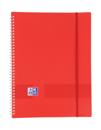 Oxford Live & Go Plastica Colori assortiti, Translucent, Trasparente A4