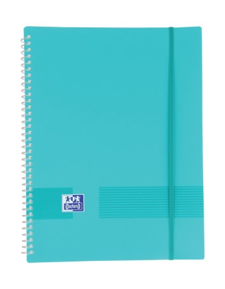Oxford Live & Go Plastica Colori assortiti, Translucent, Trasparente A4