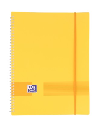 Oxford Live & Go Plastica Colori assortiti, Translucent, Trasparente A4
