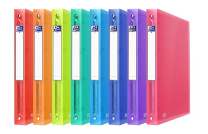 Oxford Urban raccoglitore ad anelli A4 Colori assortiti