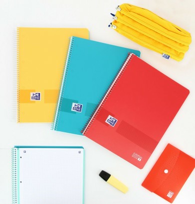 Oxford 400161345 astuccio per matita Astuccio portamatite Polipropilene (PP) Colori assortiti