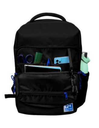 Oxford 400174097 zaino Zaino casual Nero Polietilene