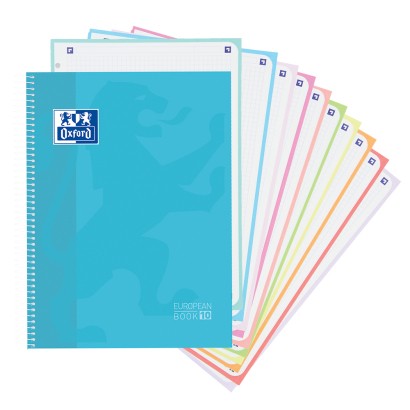 Oxford 400174116 quaderno ad anelli A4+ 150 fogli Colori assortiti