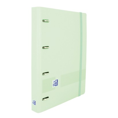 Oxford 400174550 raccoglitore ad anelli A5 Blu, Colore menta, Arancione, Rosa, Giallo