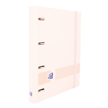 Oxford 400174550 raccoglitore ad anelli A5 Blu, Colore menta, Arancione, Rosa, Giallo
