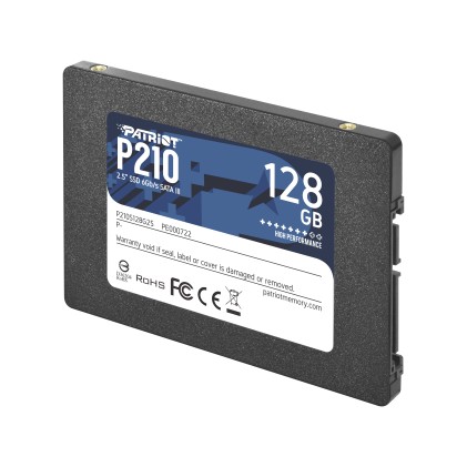 Patriot Ssd P210 128Gb Sata3 6Gb/S 2,5 450/430 Mb/S