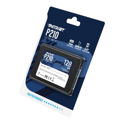 Patriot Ssd P210 128Gb Sata3 6Gb/S 2,5 450/430 Mb/S
