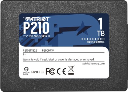Patriot Ssd Interno P210 1Tb Sata3 2.5