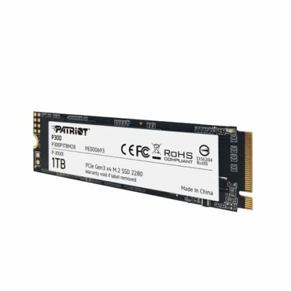 Patriot Ssd P300 1Tb M2 2280 Pcie Gen3, 2100Mbs/1650Mbs R/W