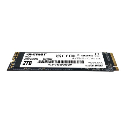 Patriot Ssd P320 2Tb M.2280 Pci-E R/W 3000/2200Mb/S