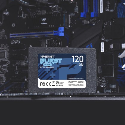 Patriot Ssd Burst Elite 120Gb Sata3 6Gb/S 2,5 450/320 Mb/S