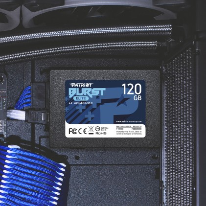 Patriot Ssd Burst Elite 120Gb Sata3 6Gb/S 2,5 450/320 Mb/S