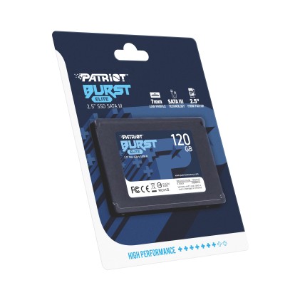 Patriot Ssd Burst Elite 120Gb Sata3 6Gb/S 2,5 450/320 Mb/S