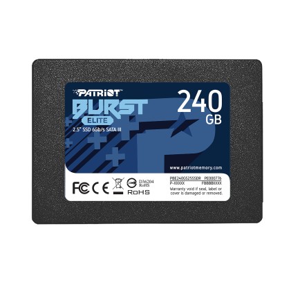 Patriot Ssd Burst Elite 240Gb Sata3 450/320 Mb/S