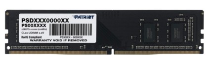 Patriot Ram Dimm 8Gb Ddr 5 5200Mhz