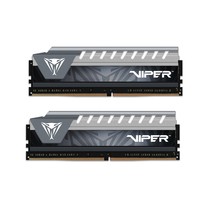 Patriot Ram Viper Elite Dimm 32Gb (2X16Gb) Ddr4 2666Hz Cl16 Gray