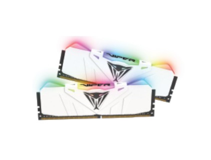 Patriot Ram Viper Rgb White Dimm 16Gb (2X8Gb) 3200Mhz