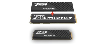 Patriot Ssd Viper Vp4300 2Tb M2 2280 Pcie Gen4X4, 7400Mbs/6800Mbs R/W