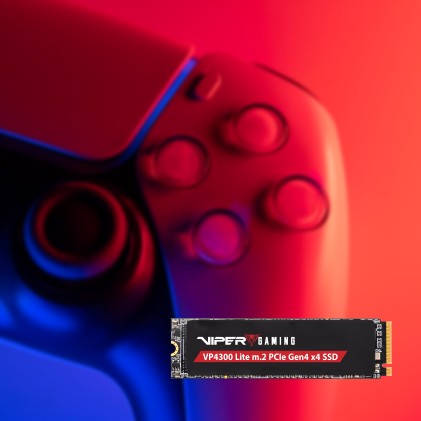 Patriot Ssd Viper Vp4300 4Tb M.2 2280 Pci-E Gen 4X4 R/W 7400/6400