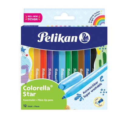 Pelikan 822305 marcatore Fine Colori assortiti 12 pz