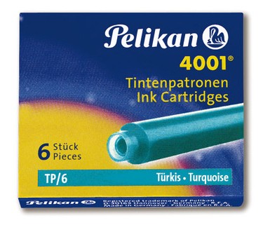 Pelikan TP/6 Turchese 6 pz