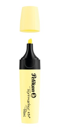 Pelikan 817332 evidenziatore 10 pz Punta smussata Giallo