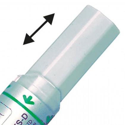 Pentel MWL5S-D evidenziatore 1 pz Tipo di punta Verde