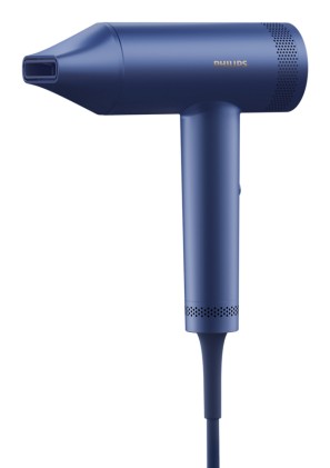 Philips Asciugacapelli Sense Iq 1400W Ioni Blue Motore Bdlc