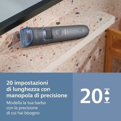 Beardtrimmer Series 3000 20 Lunghez Philips 0,5-10Mm