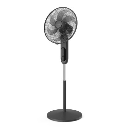Ventilatore Fan 6 Pale 3 Modalit Piantana Nera Con Aromaterapia