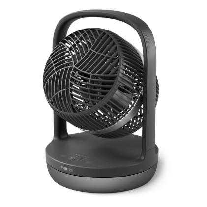 Ventilatore Tower Fan 3050 Black 811Mcubi Da Tavolo Con Rotazione