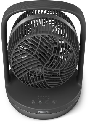 Ventilatore Tower Fan 3050 Black 811Mcubi Da Tavolo Con Rotazione