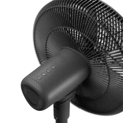 Ventilatore Tower Fan 3550 Black 2625Mcubi App Smartphone Piantana