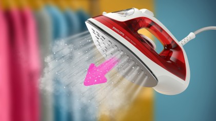 Philips Dst2010/40 Ferro A Vapore 2000W 100Grammi 25Grm Antiaderente