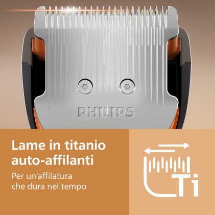 Tagliacapelli Series 95000 28Impost Philips Forbice Pettine Mantella