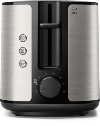 Philips Hd2650/90 Tostapane 950 Watt Viva Collection Metallo