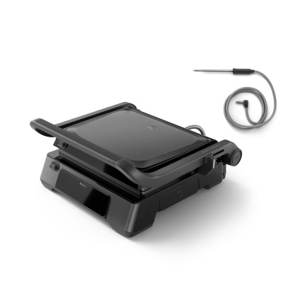 Philips Grill Elettronico Digitale 2000W Timer Sonda Termica 180?