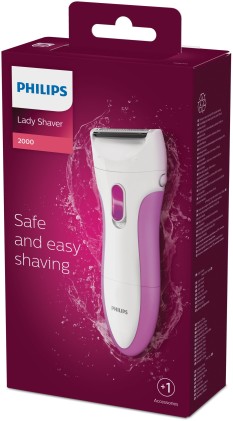 Philips Ladyshave Rasoio Elettrico Wet & Dry Compatto Hp6341/00