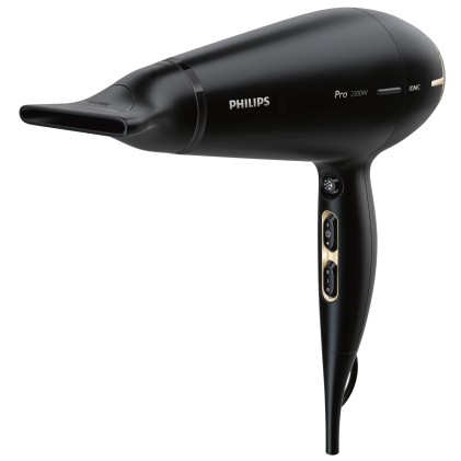 Philips Asciugacapelli Pro 120Km/H 2300W Style E Protect Motore Ac