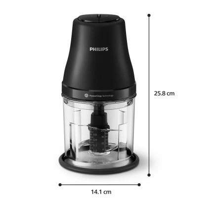 Philips Tritatutto 450W 1Litro 4 Lame