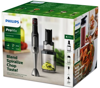 Philips Frullatore Immersersione Hr2657/90 800W Promix Acciaio