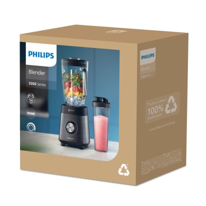 Philips Frullatore Serie 5000 1200W Problend Plus 2Litri