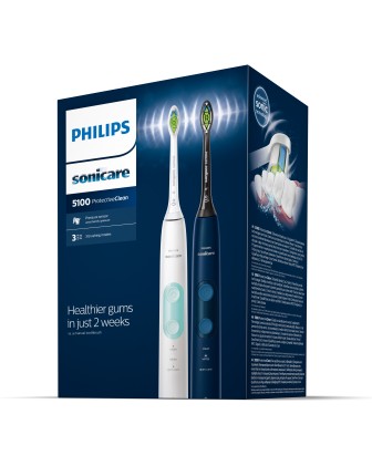 Spazzolino Da Denti Elettrico Con Philips Hx6851/34 Doppio Kit Da 2