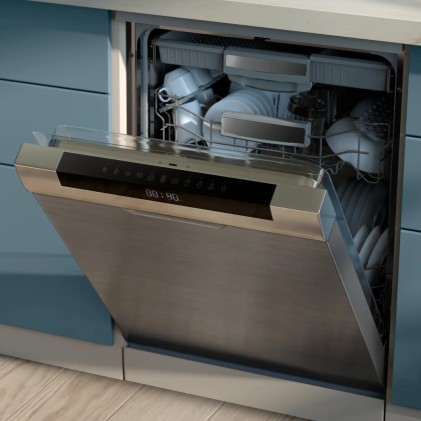 Friggitrice Ad Aria Dualstacked 1Ol Con Funzione Verticale Bianco Crema