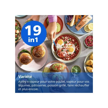 Friggitrice Ad Aria Dualbasket 9Lit Con Funzione Vapore Aria Vapore Com