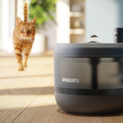 Distribuzione Food Acqua A Fontana Philips Paw3210/02 Cane Gatto