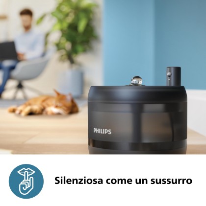 Distribuzione Food Acqua A Fontana Philips Paw3210/02 Cane Gatto