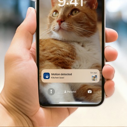 Distribuzione Food Secco Con Webcam Philips Paw5320/02 4.5 Cane Gatto