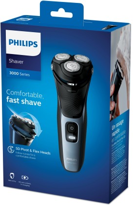 Philips Rasoio Elettrico  S3133/51 Ricaricabile 3